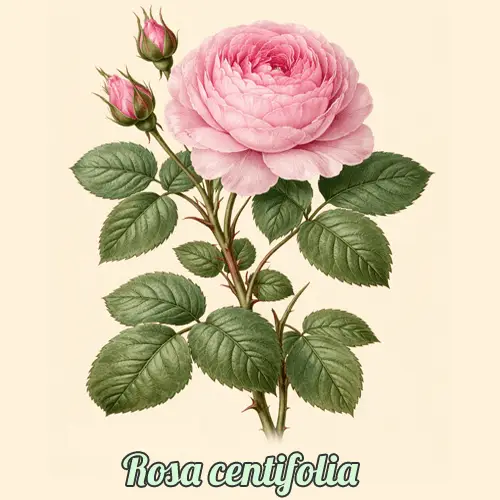 Троянда Марокко / Rosa centifolia