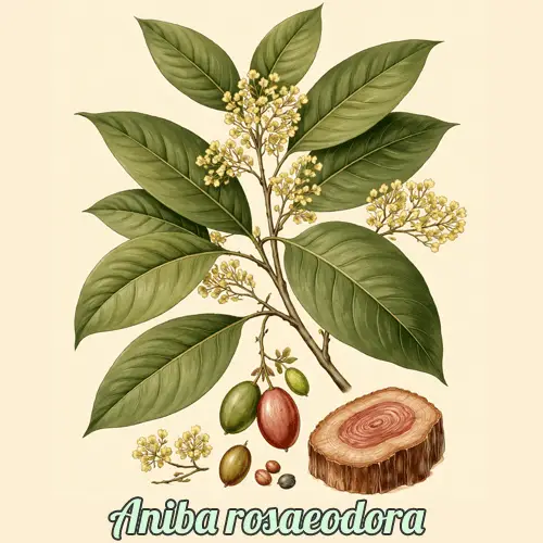 Рожеве дерево / Aniba rosaeodora