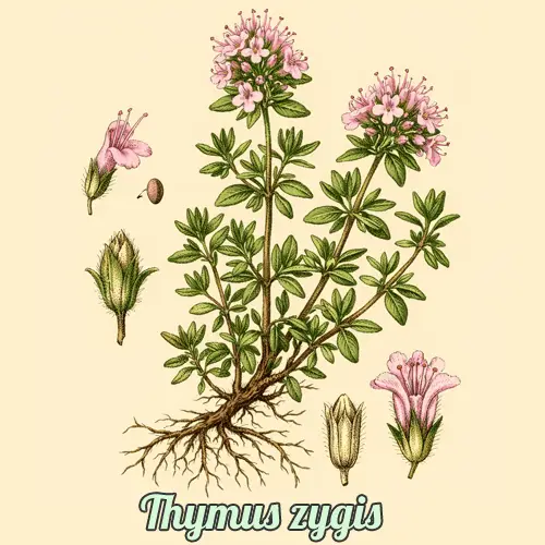 Чебрець білий французький / Thymus zygis