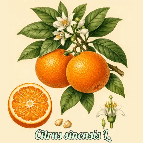 Апельсин бразильский / Citrus sinensis L.