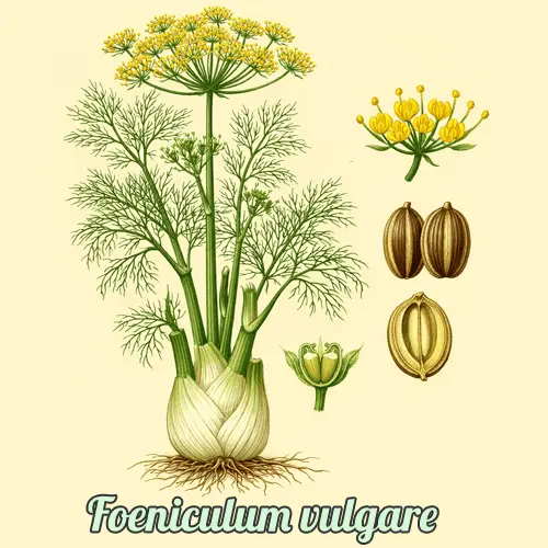 Фенхель римский / Foeniculum vulgare
