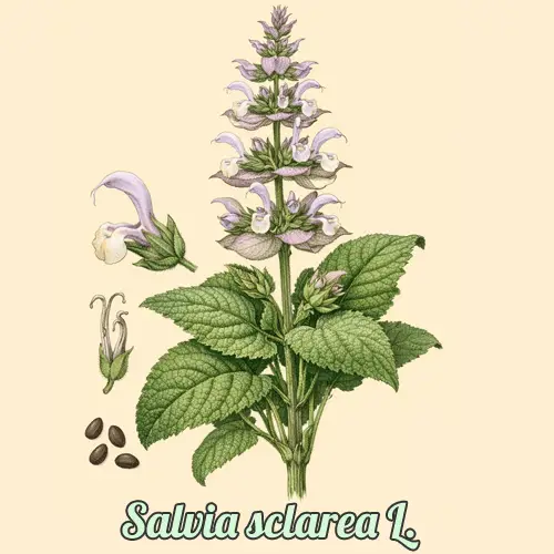 Шалфей мускатный французский / Salvia sclarea L.